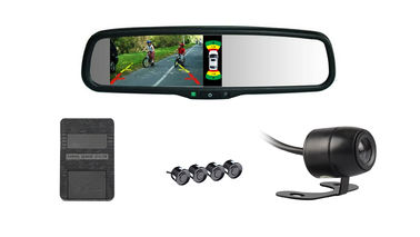 5" espejo retrovisor de la alta resolución del sistema 640*480 del sensor del aparcamiento del LCD